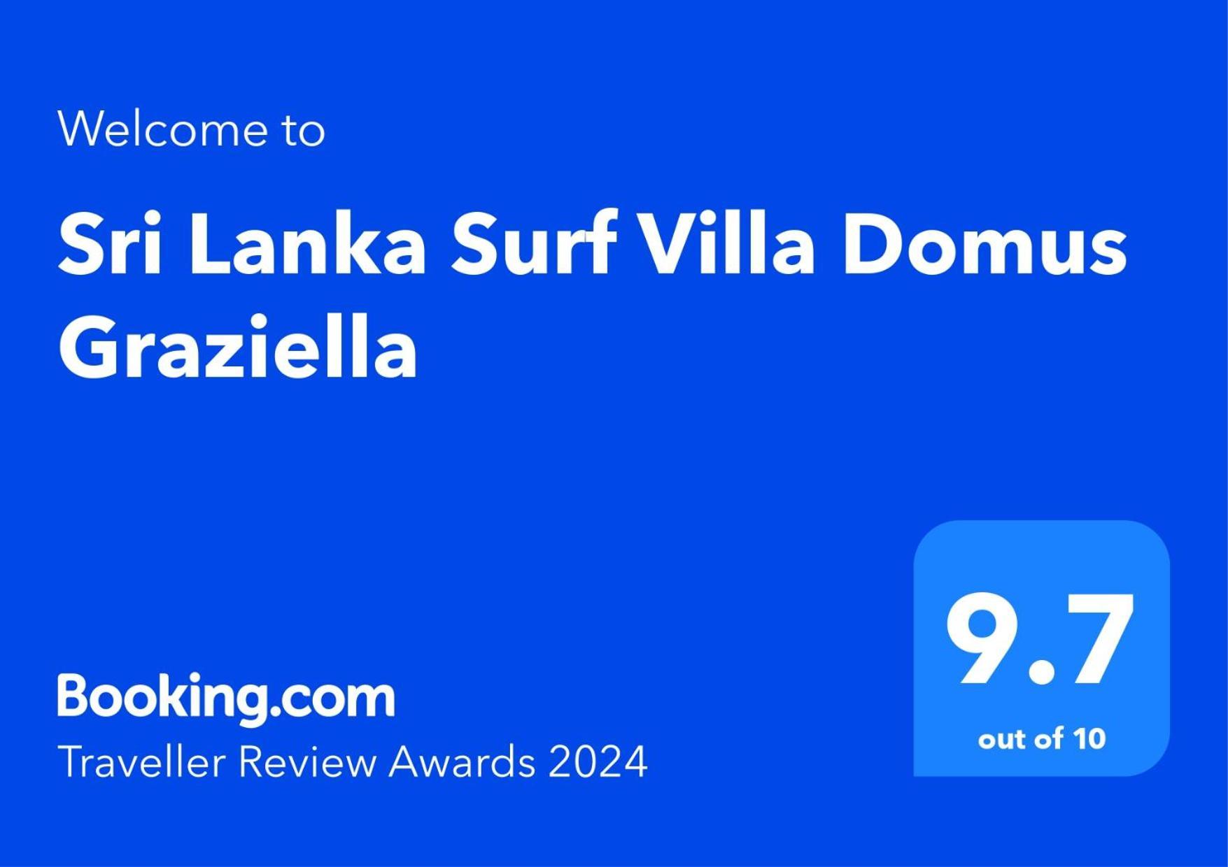 Sri Lanka Surf Villa Domus Graziella Аханґама Екстер'єр фото